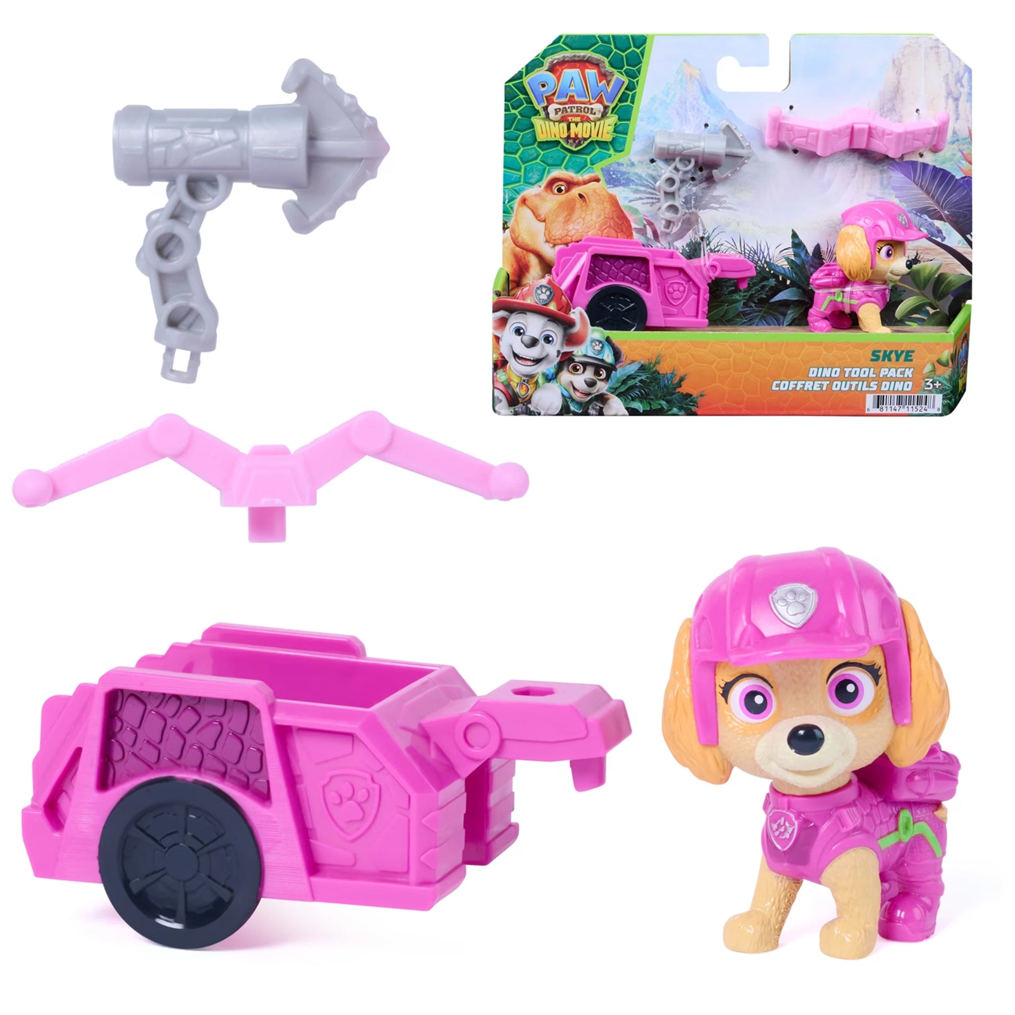 PAW Patrol The Dino Movie - Dino Tool Figure assorted