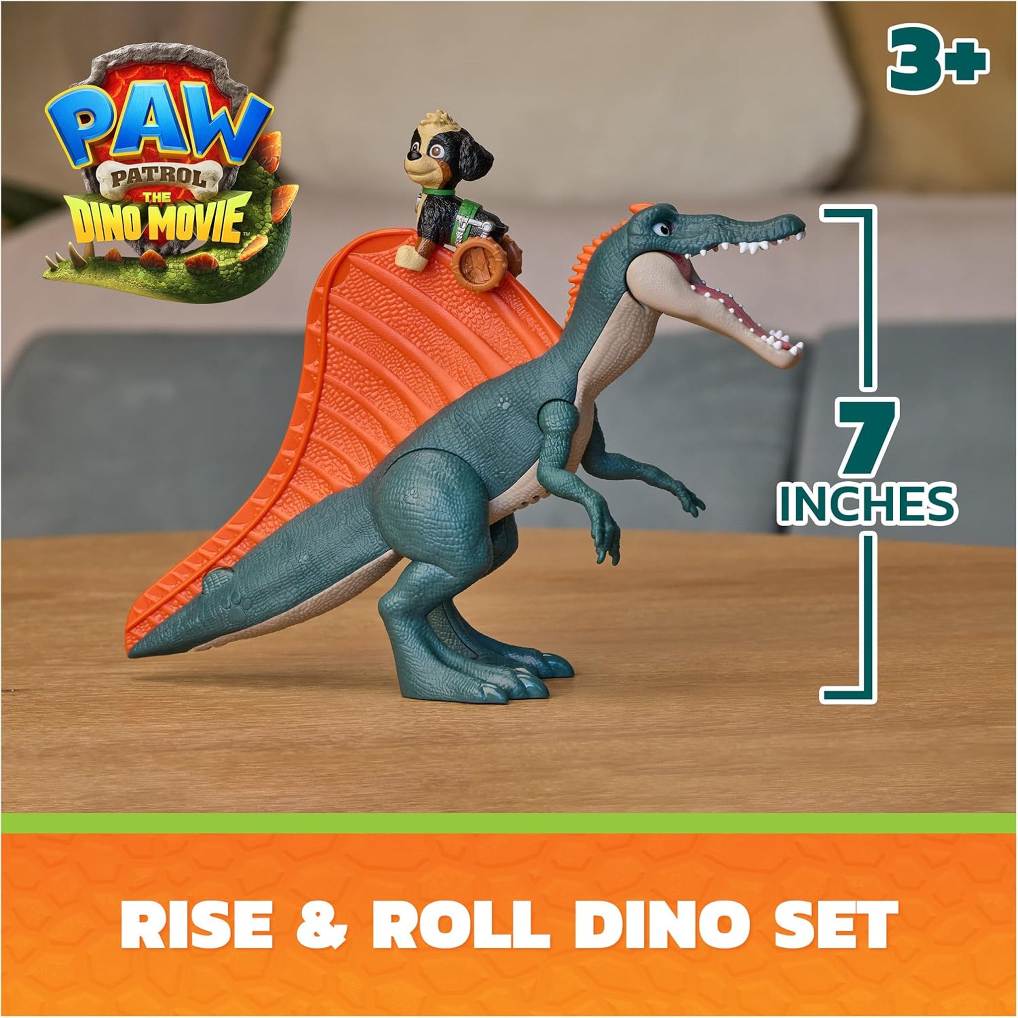 PAW Patrol The Dino Movie - Rise & Roll Dino Set