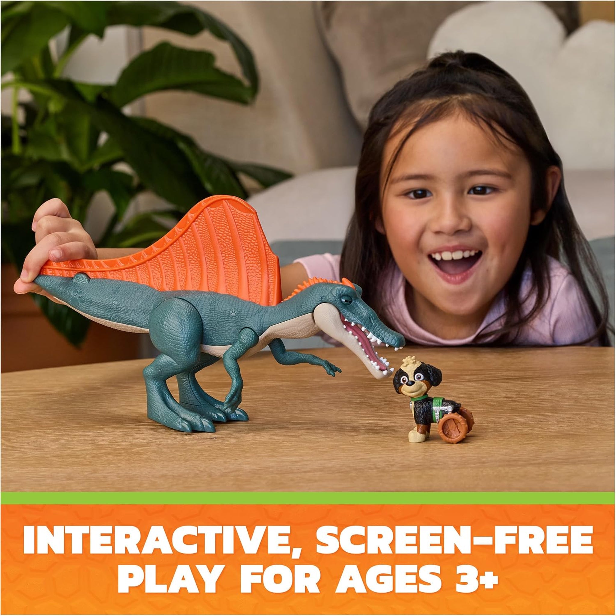 PAW Patrol The Dino Movie - Rise & Roll Dino Set