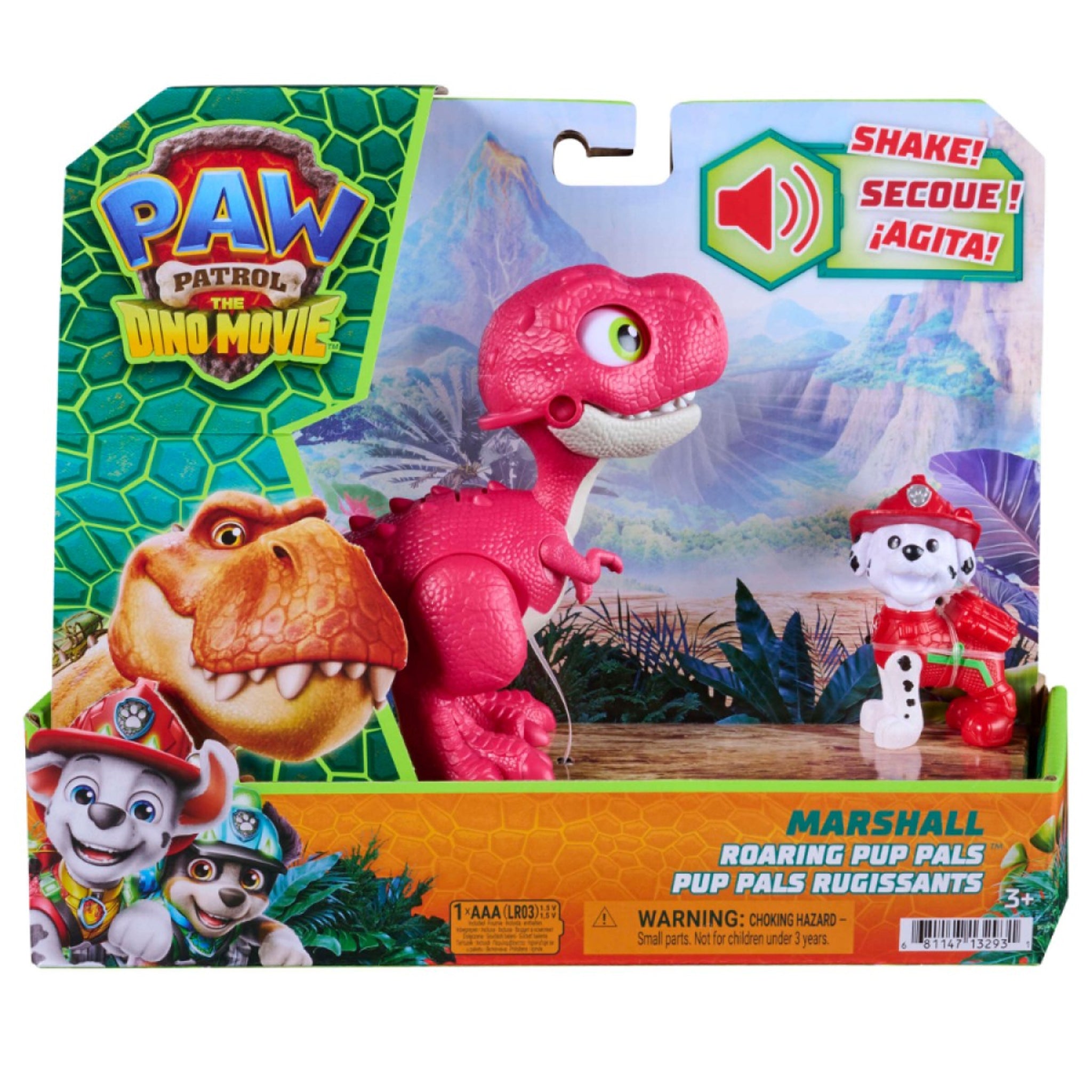PAW Patrol The Dino Movie - Roaring Pup Pals assorted