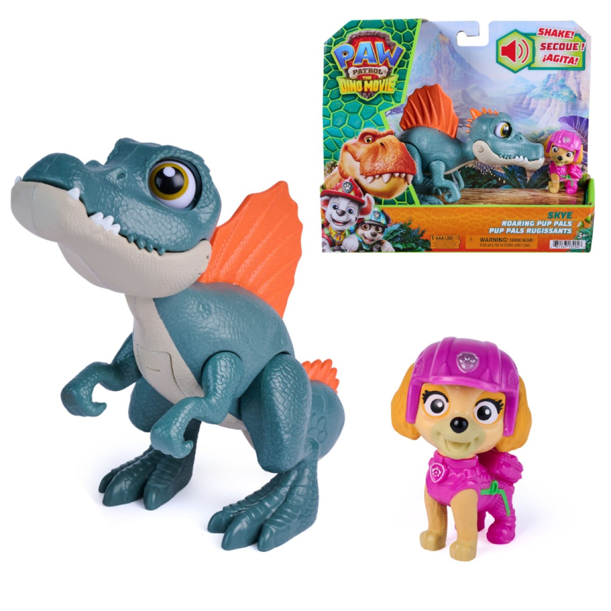 PAW Patrol The Dino Movie - Roaring Pup Pals assorted