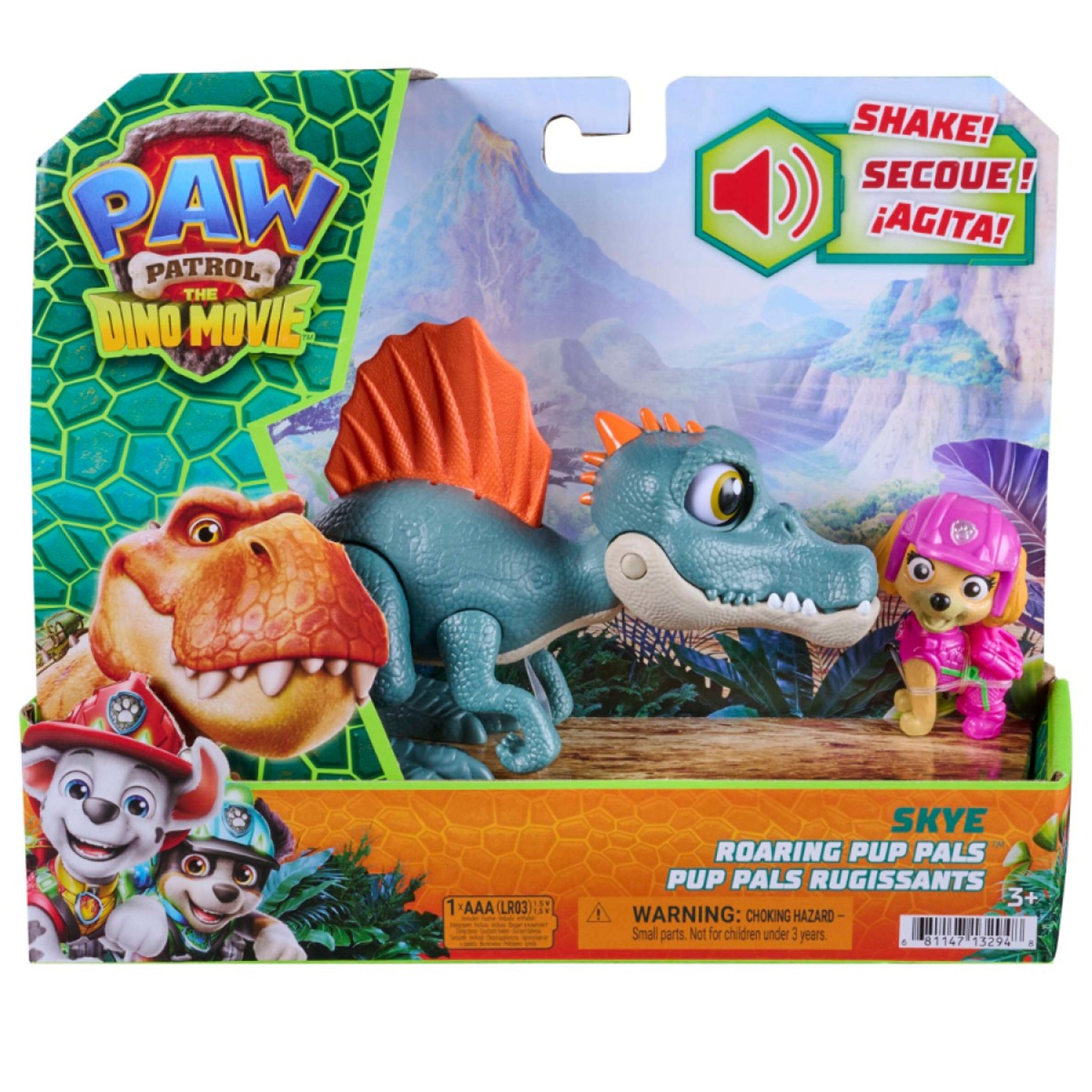 PAW Patrol The Dino Movie - Roaring Pup Pals assorted