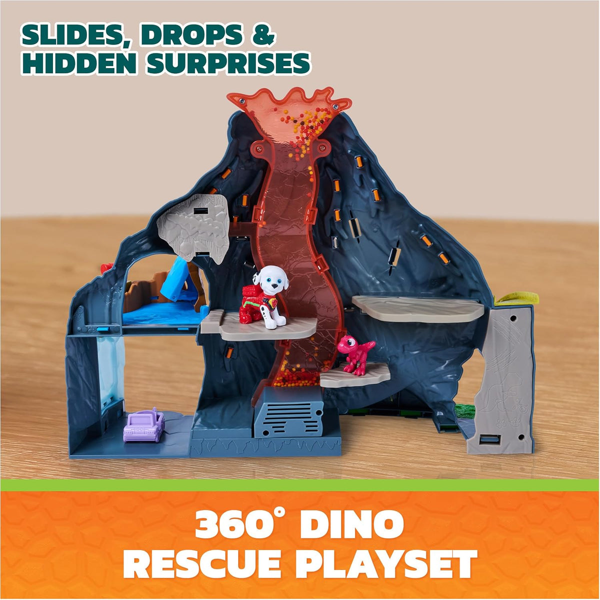 PAW Patrol The Dino Movie - Super Lava Blast Playset