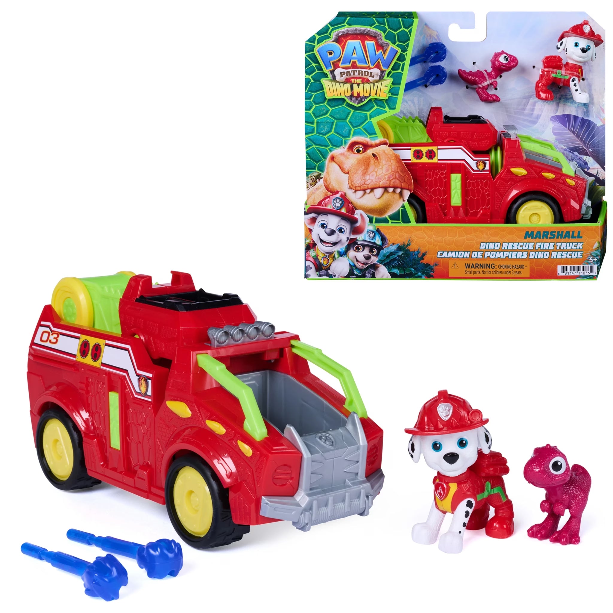 PAW Patrol The Dino Movie - Themed Vehicles assorted