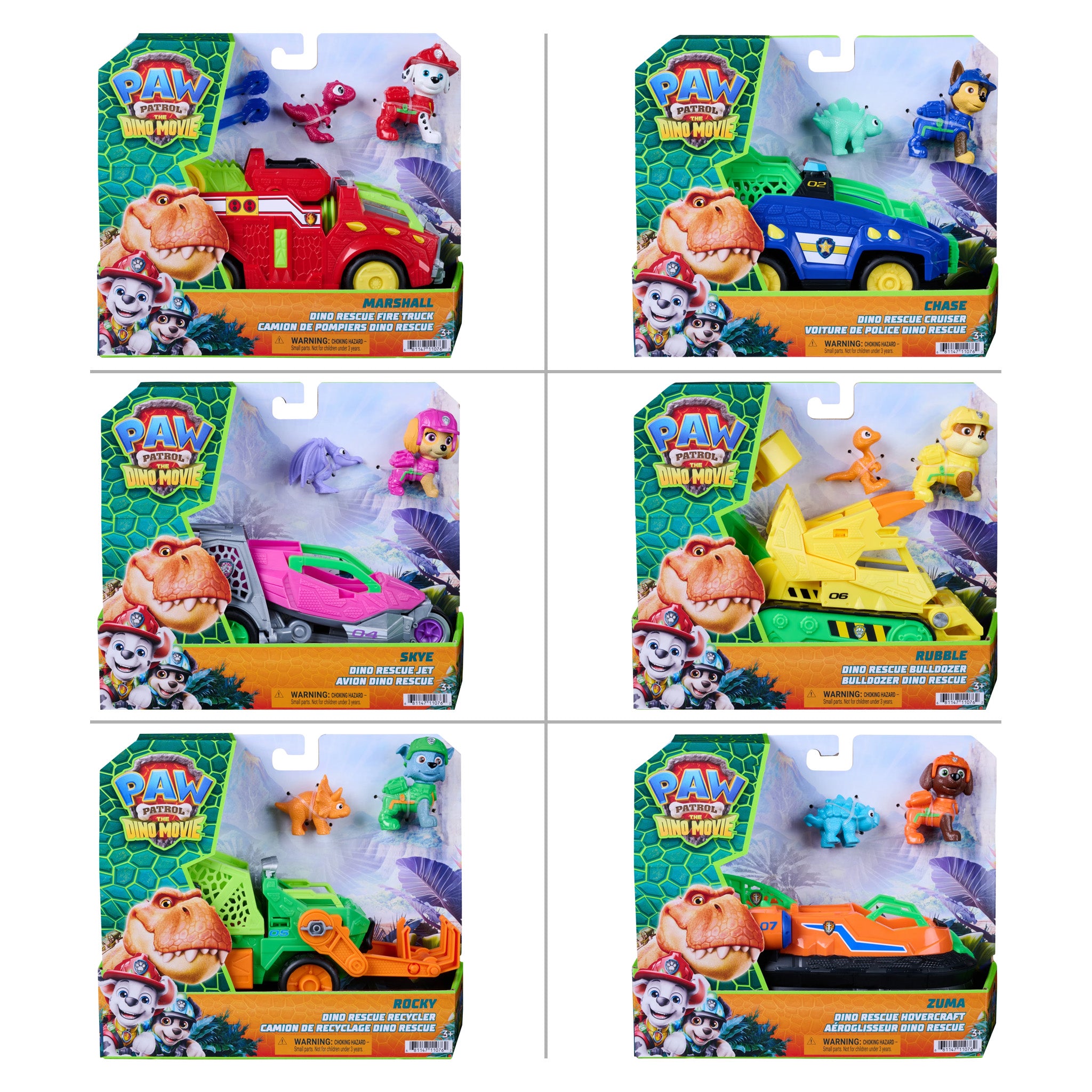 PAW Patrol The Dino Movie - Themed Vehicles assorted