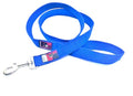 Black Dog Wear Training Lead - Reg 1.2m - Stainless Steel