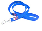 Black Dog Wear Training Lead - Reg 1.2m - Stainless Steel