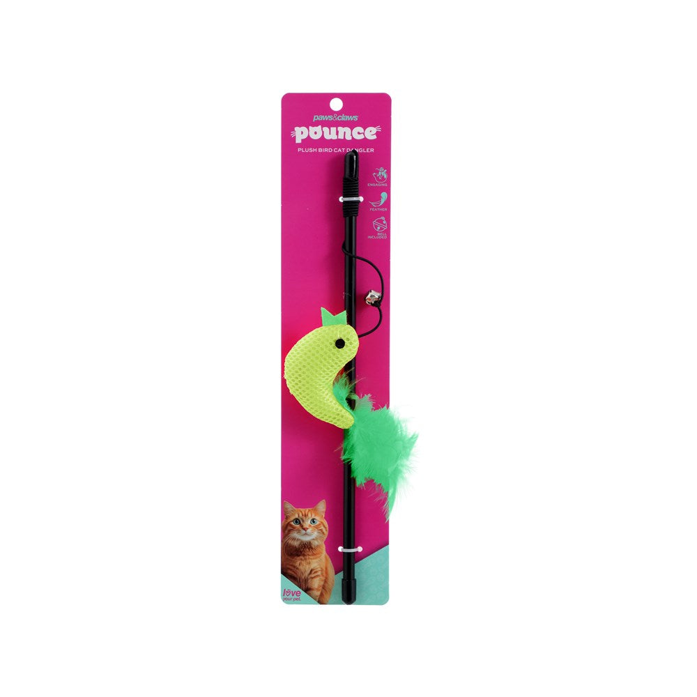 Fish Plush Cat Dangler 45cm - Assorted