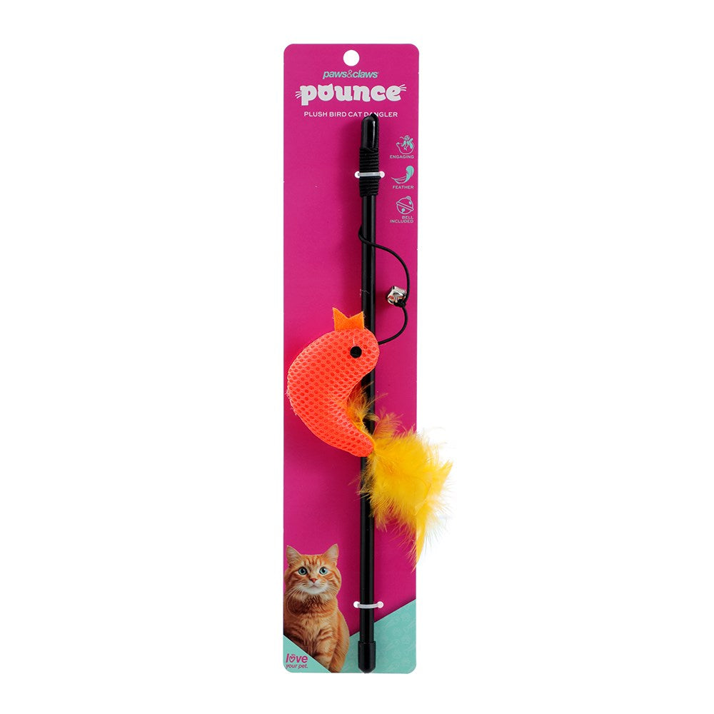 Fish Plush Cat Dangler 45cm - Assorted