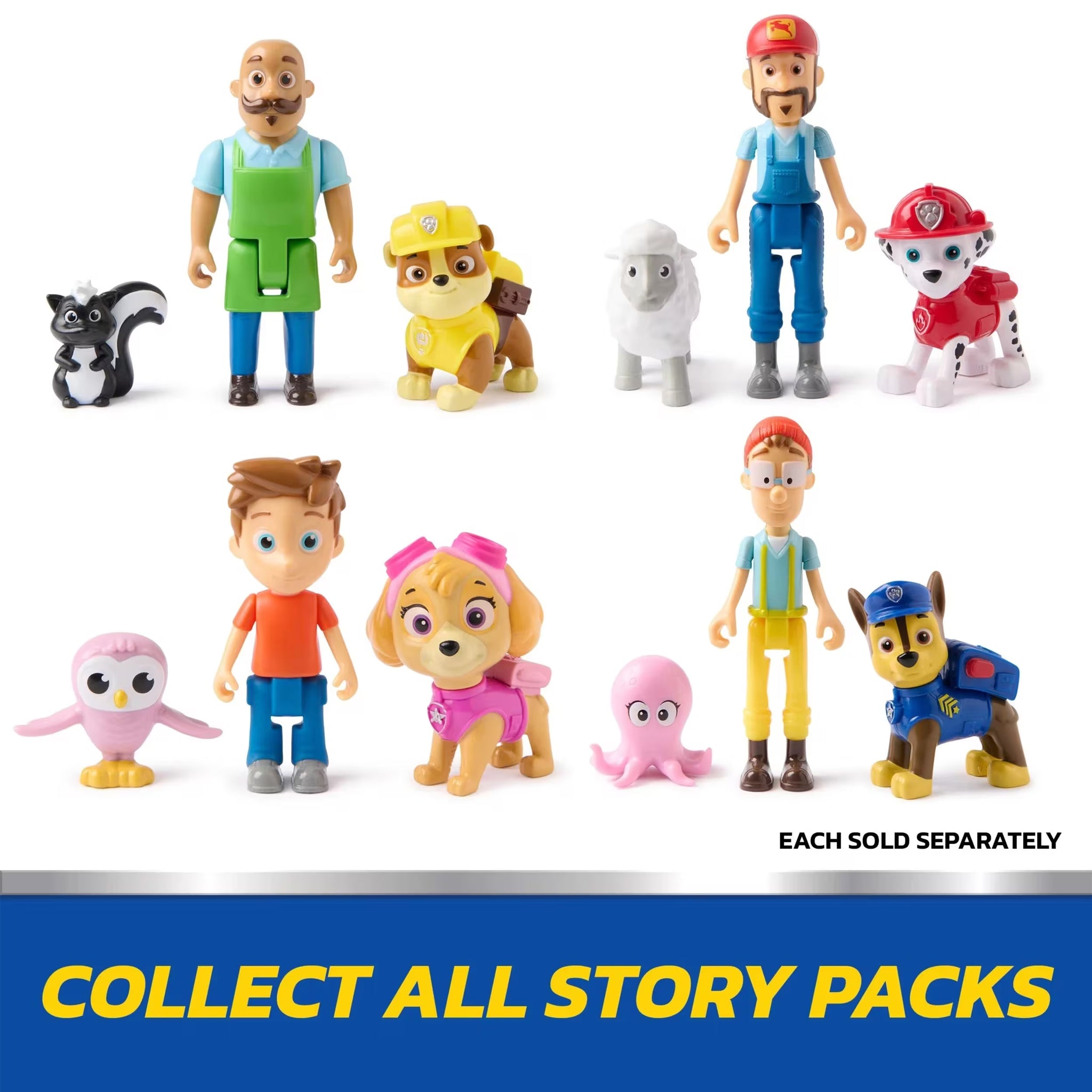 Paw Patrol Story Figure Pack - Assorted