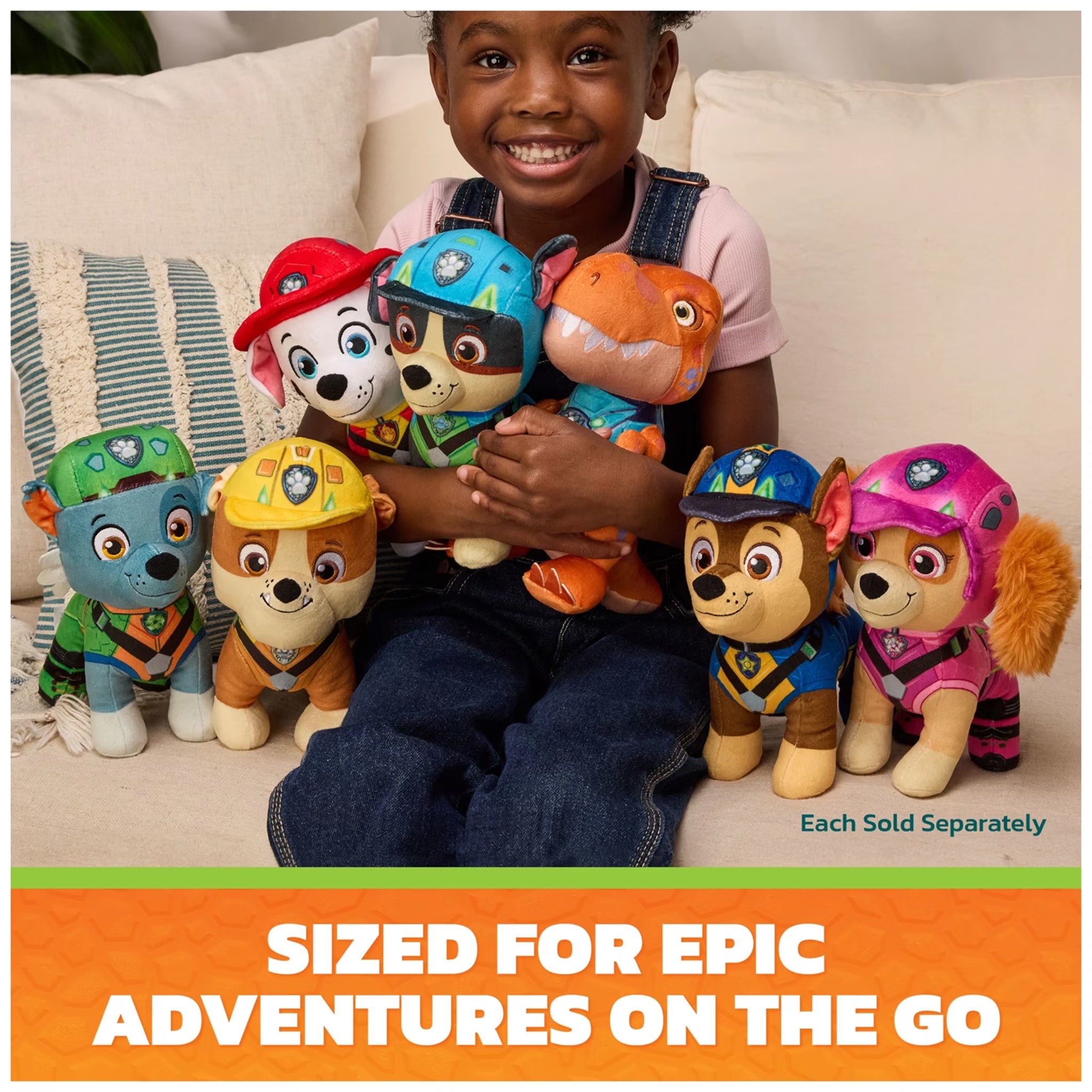 PAW Patrol The Dino Movie - Essential 8" Plush