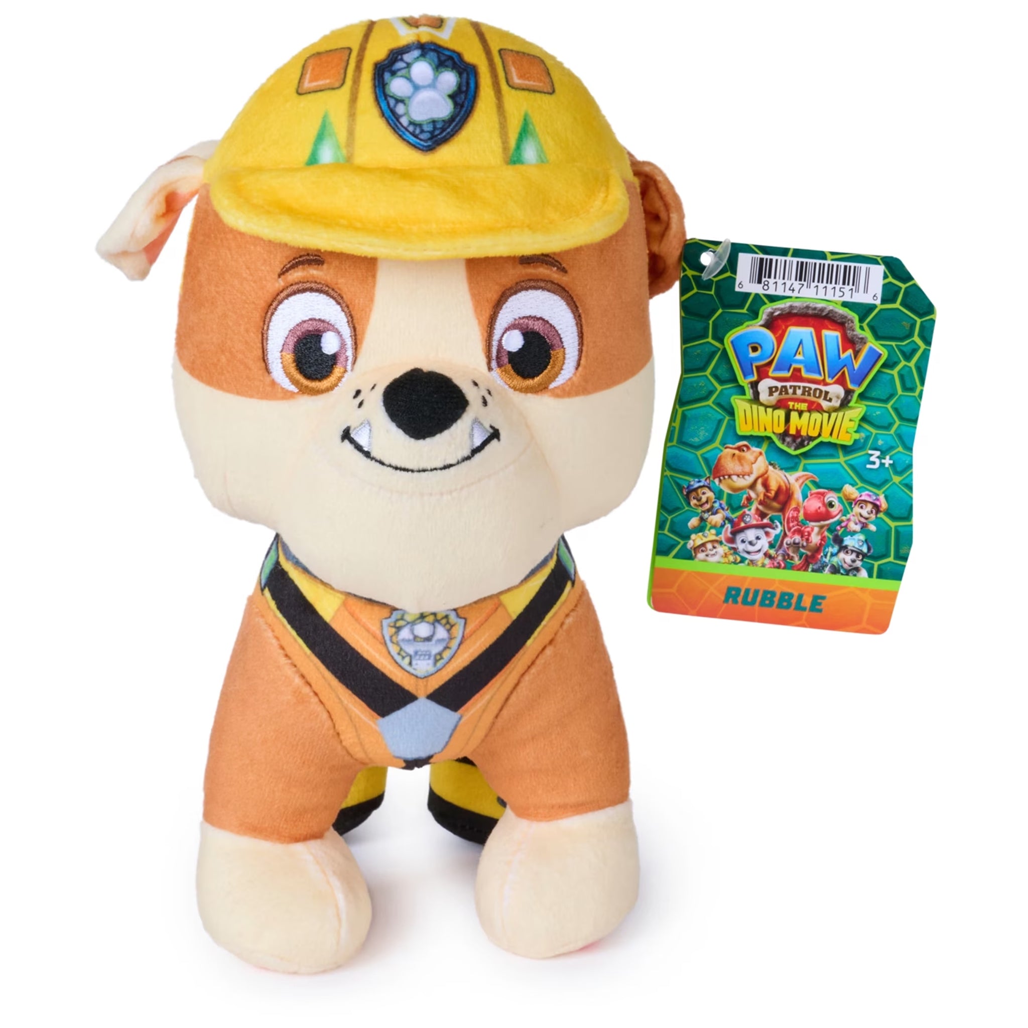 PAW Patrol The Dino Movie - Essential 8" Plush