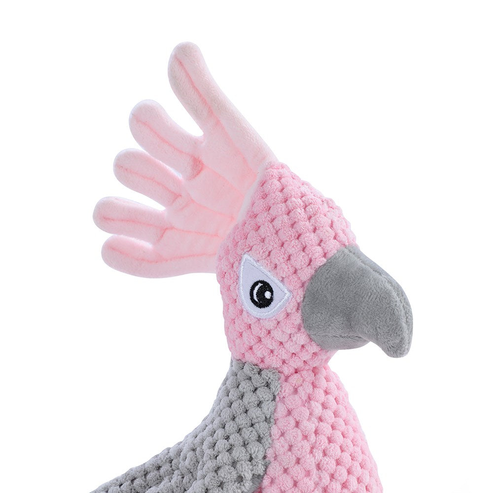 Cockatoo Plush Dog Toy – (30cm)