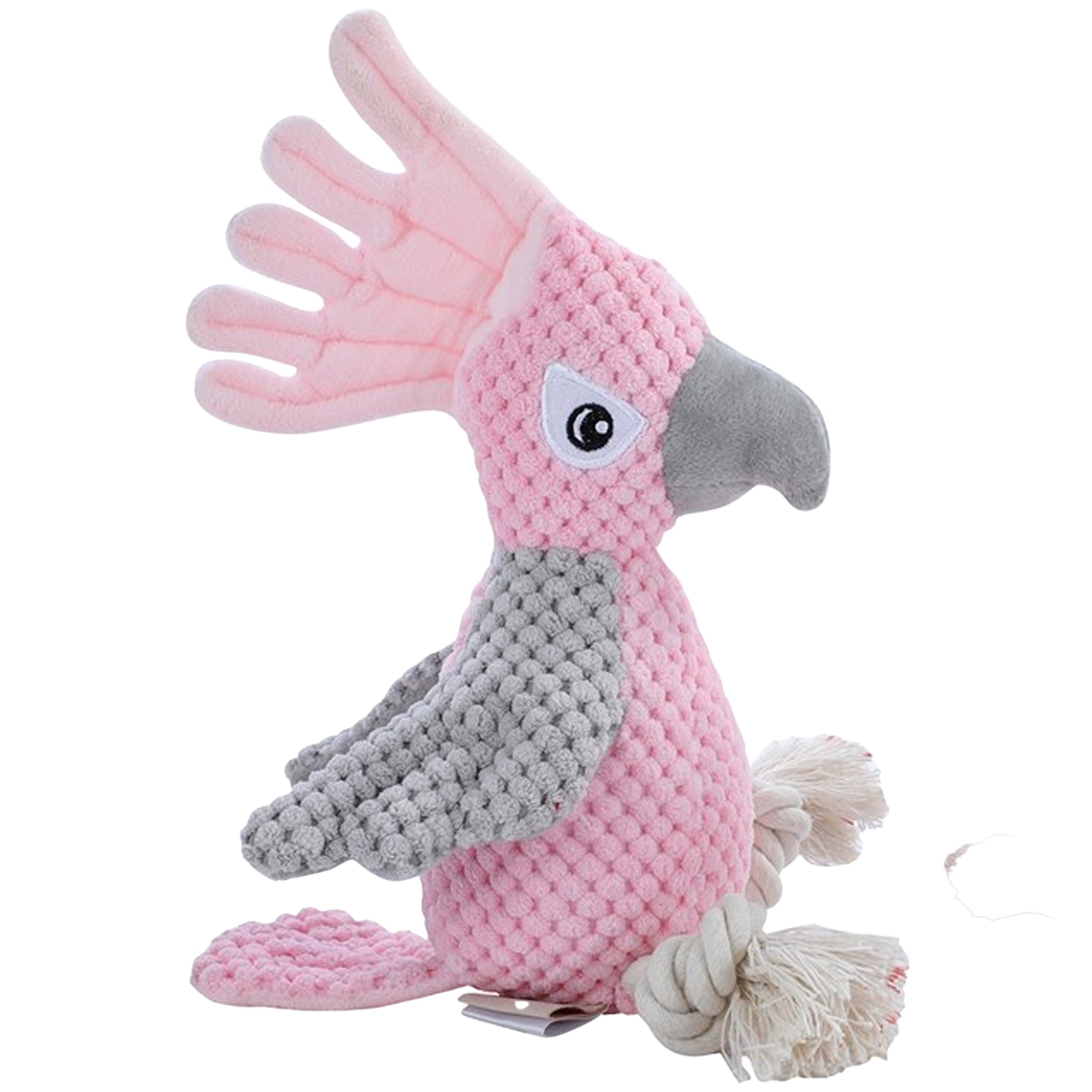 Cockatoo Plush Dog Toy – (30cm)
