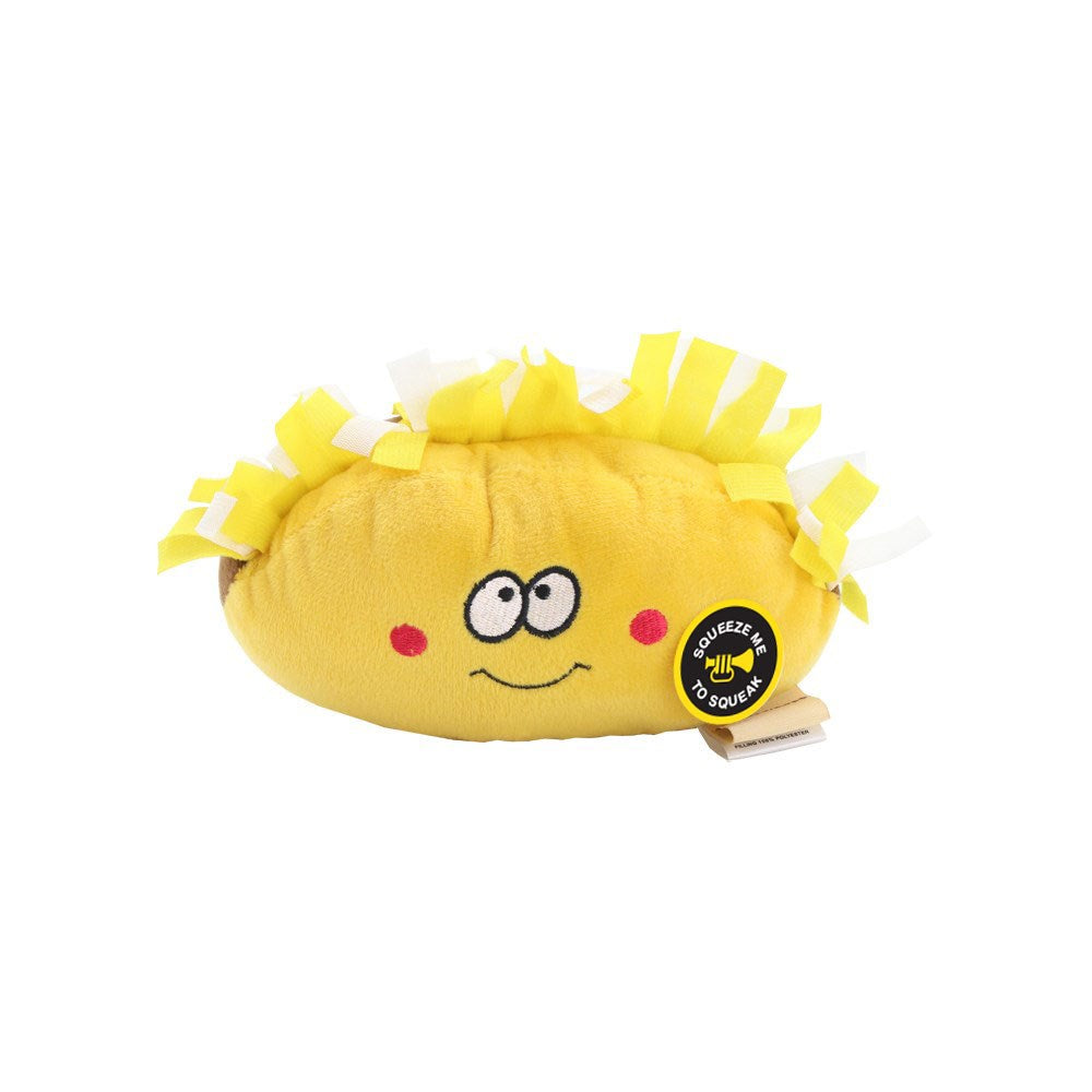 Fast Food Mini Plush Dog Toy (17cm) – Assorted