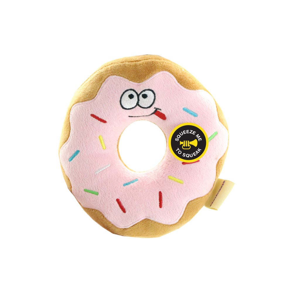 Fast Food Mini Plush Dog Toy (17cm) – Assorted