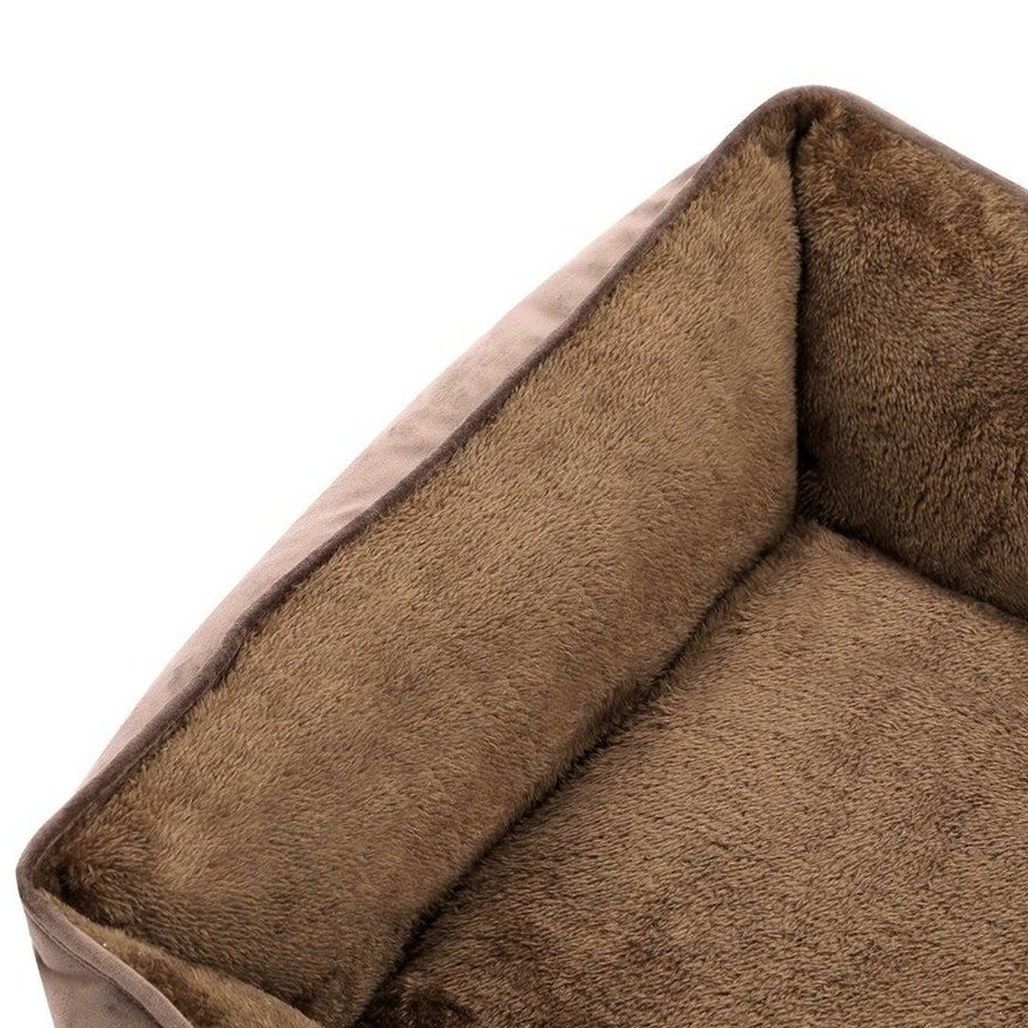 Paws & Claws Lux Walled Bed Mocha Small