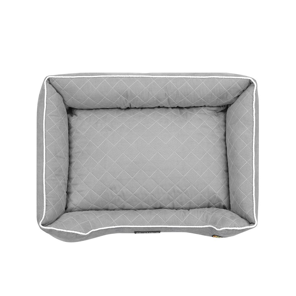 Pet Bed Self Warming Grey 70x50x17cm Medium