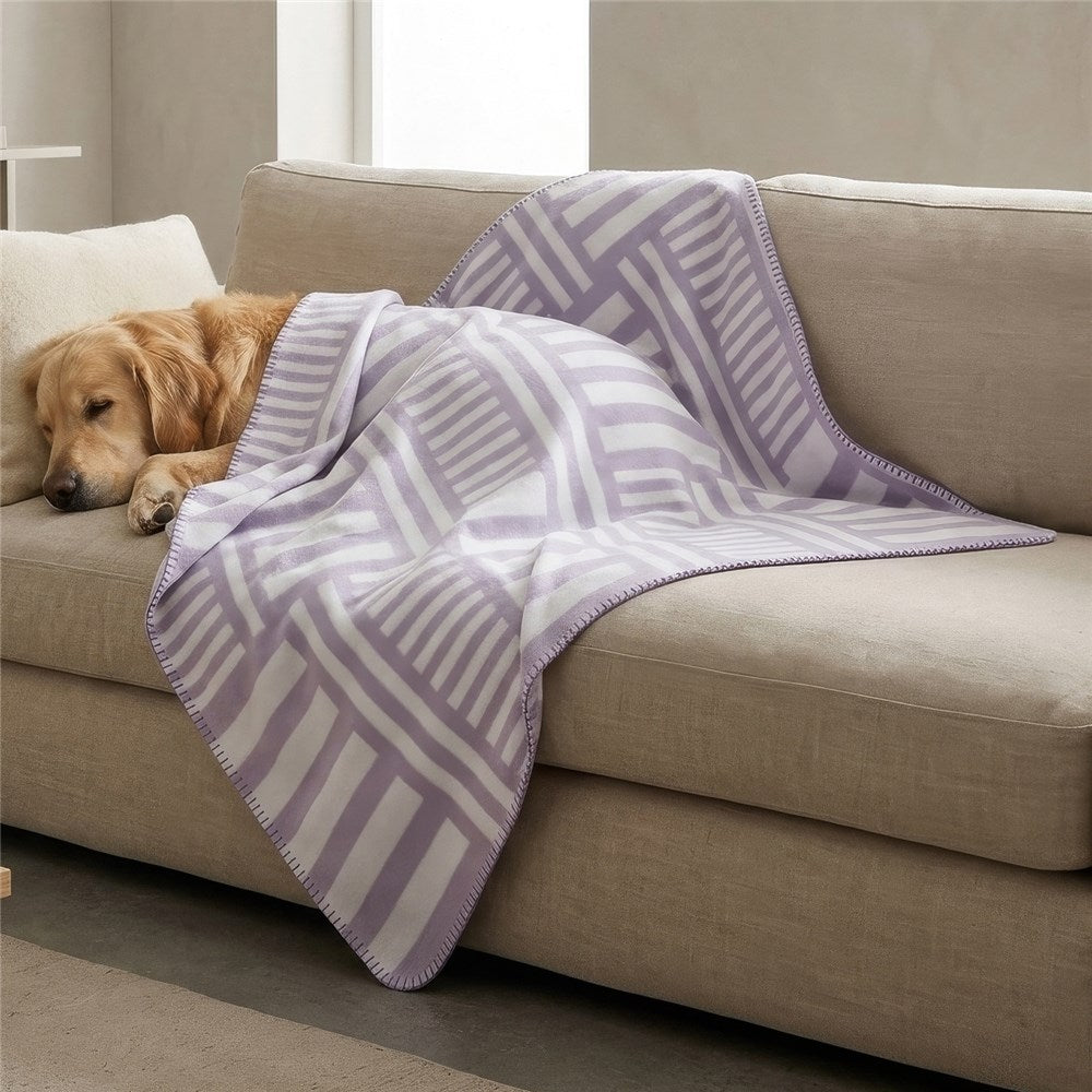 Pet Blanket Fleece 70x70cm 2 Assorted