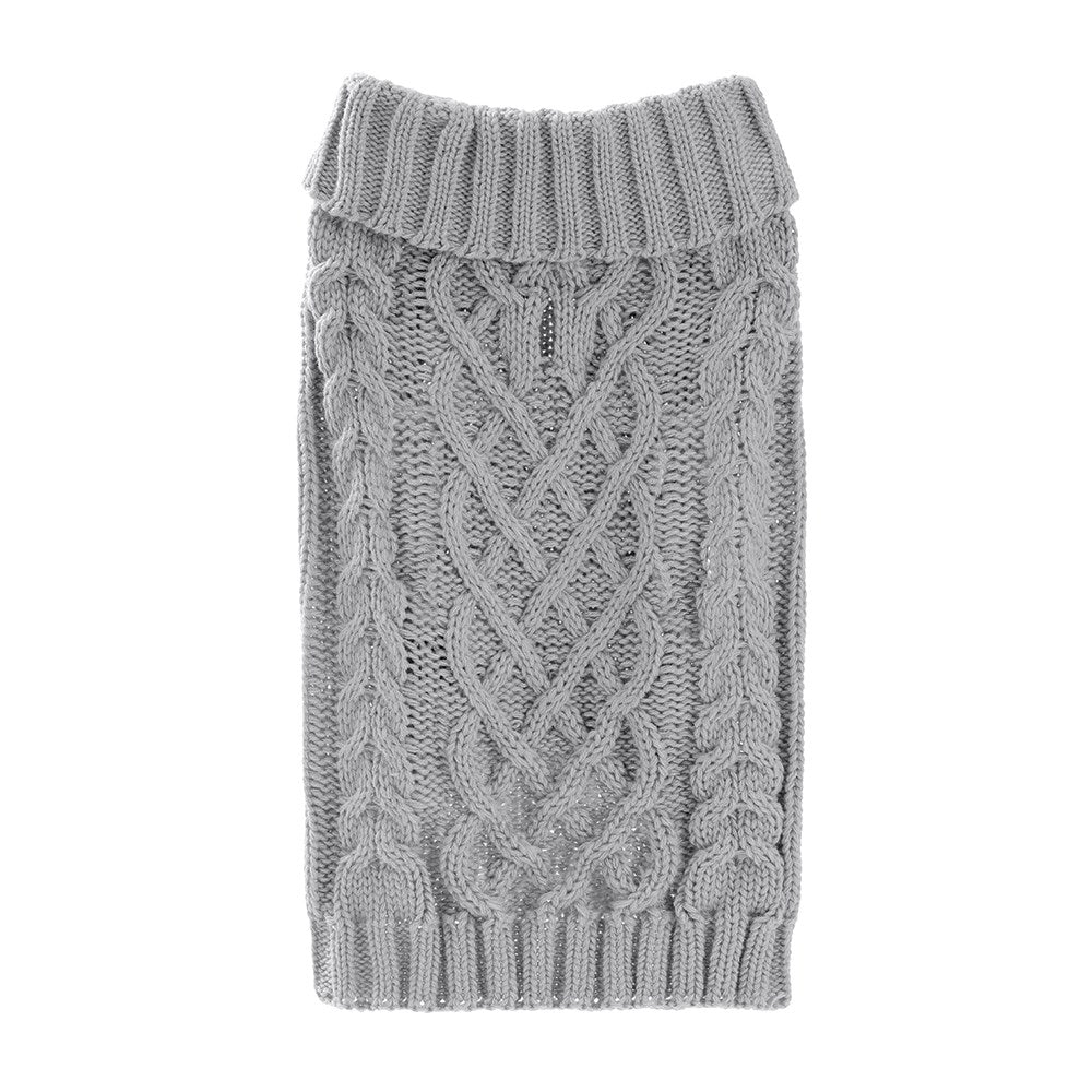 Pet Cable Design Knit Assorted Colours