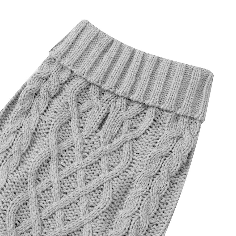 Pet Cable Design Knit Assorted Colours