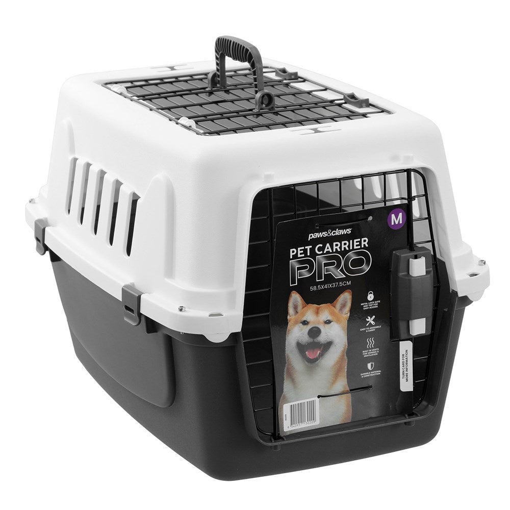Pet Carrier with Metal Door – Small / Medium