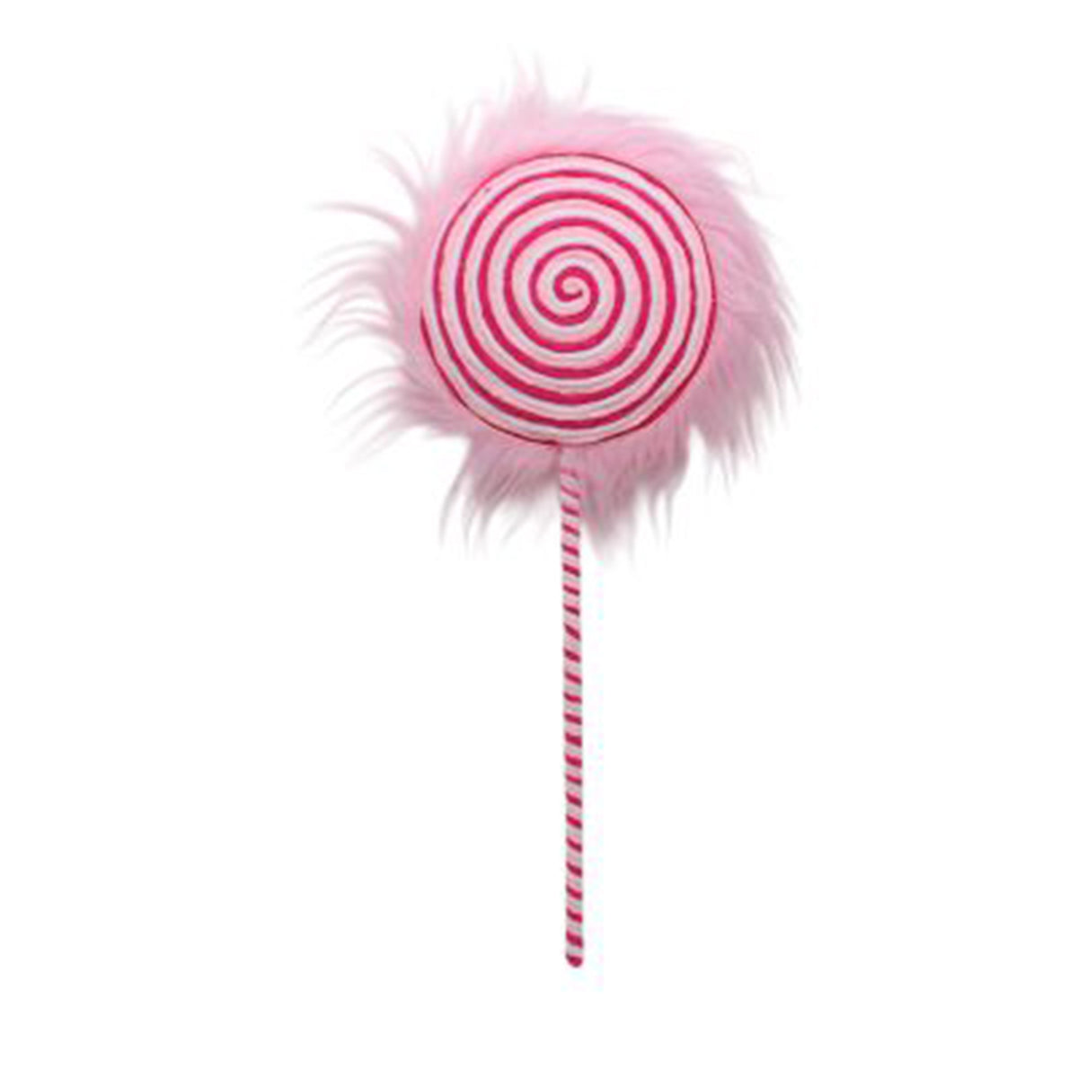 DK Fluffy Pink Lollipop