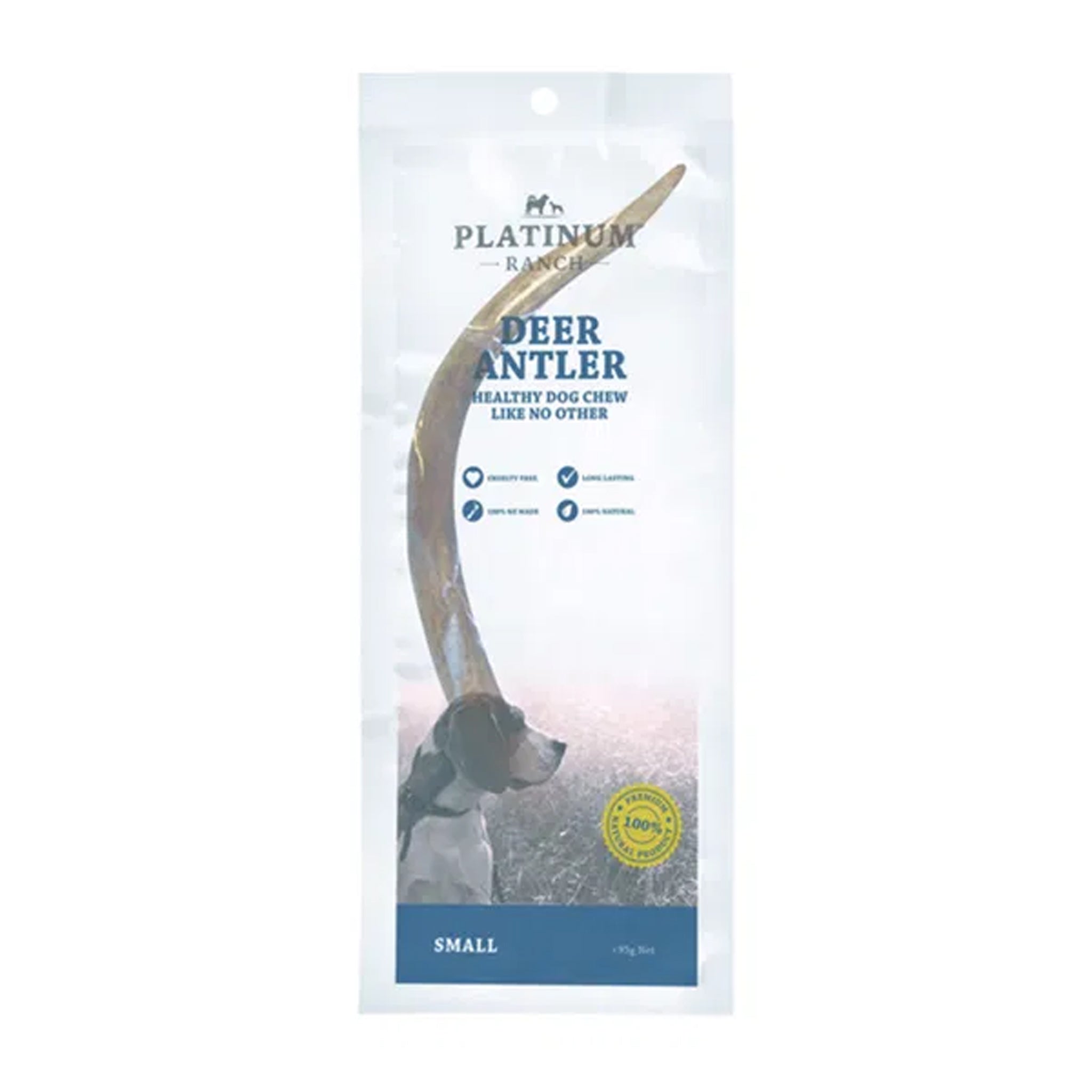Platinum Ranch Deer Antler - Dog Chew