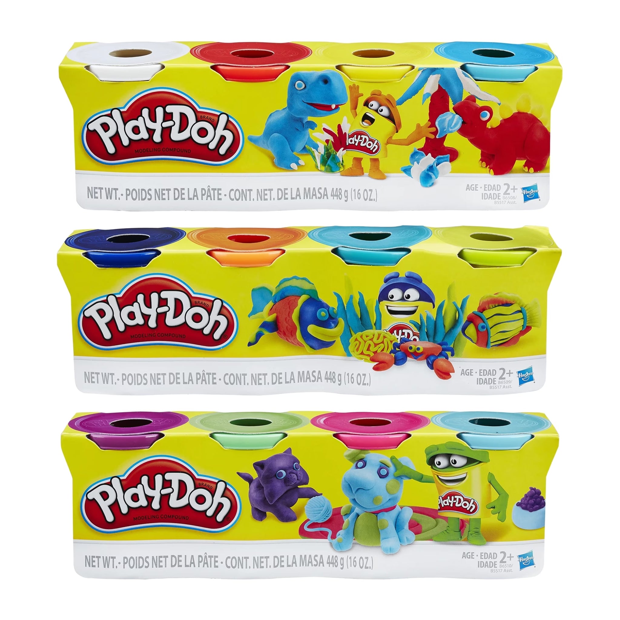 Play-Doh 4 Pack assorted