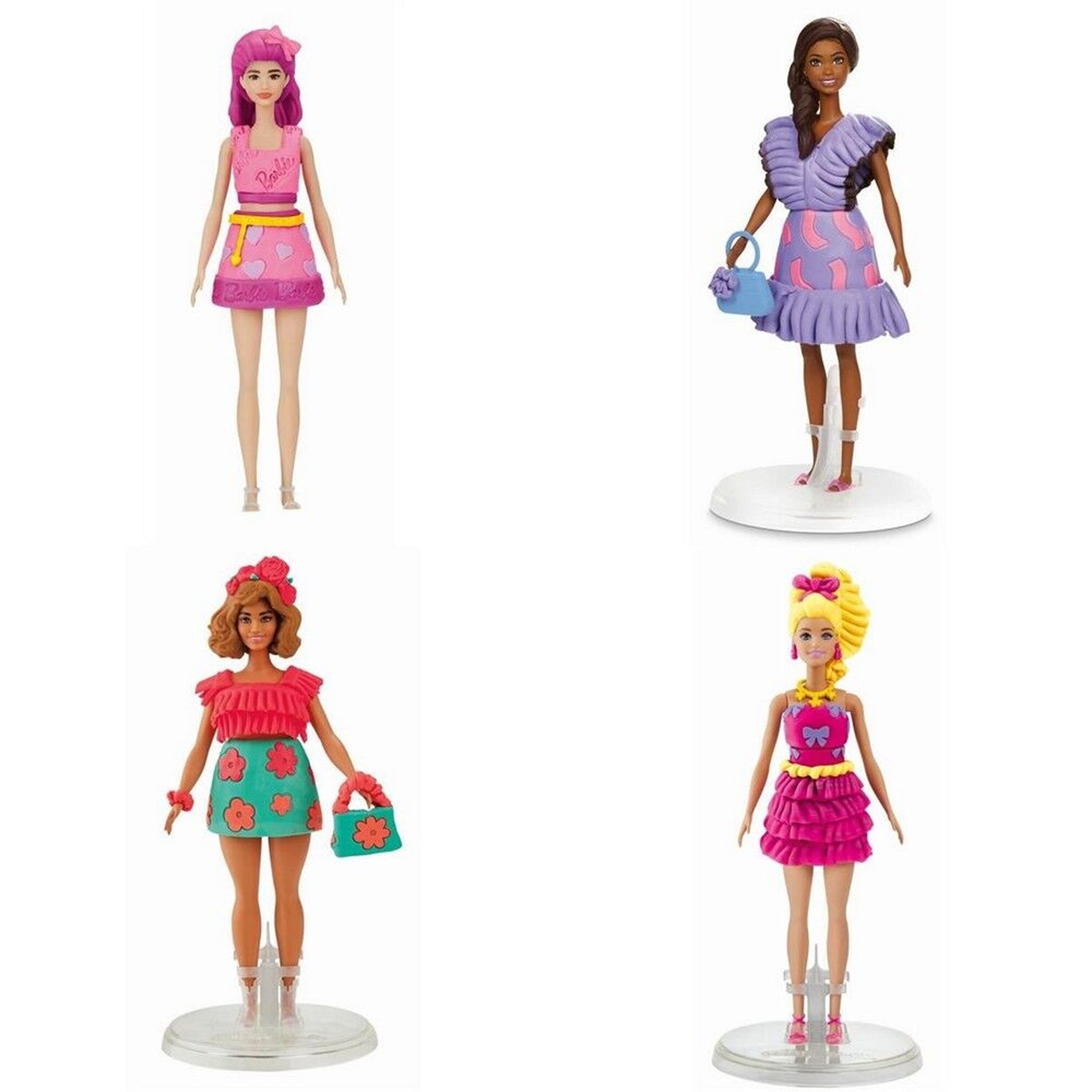 Play-Doh Barbie Designer Patterns Packs assorted