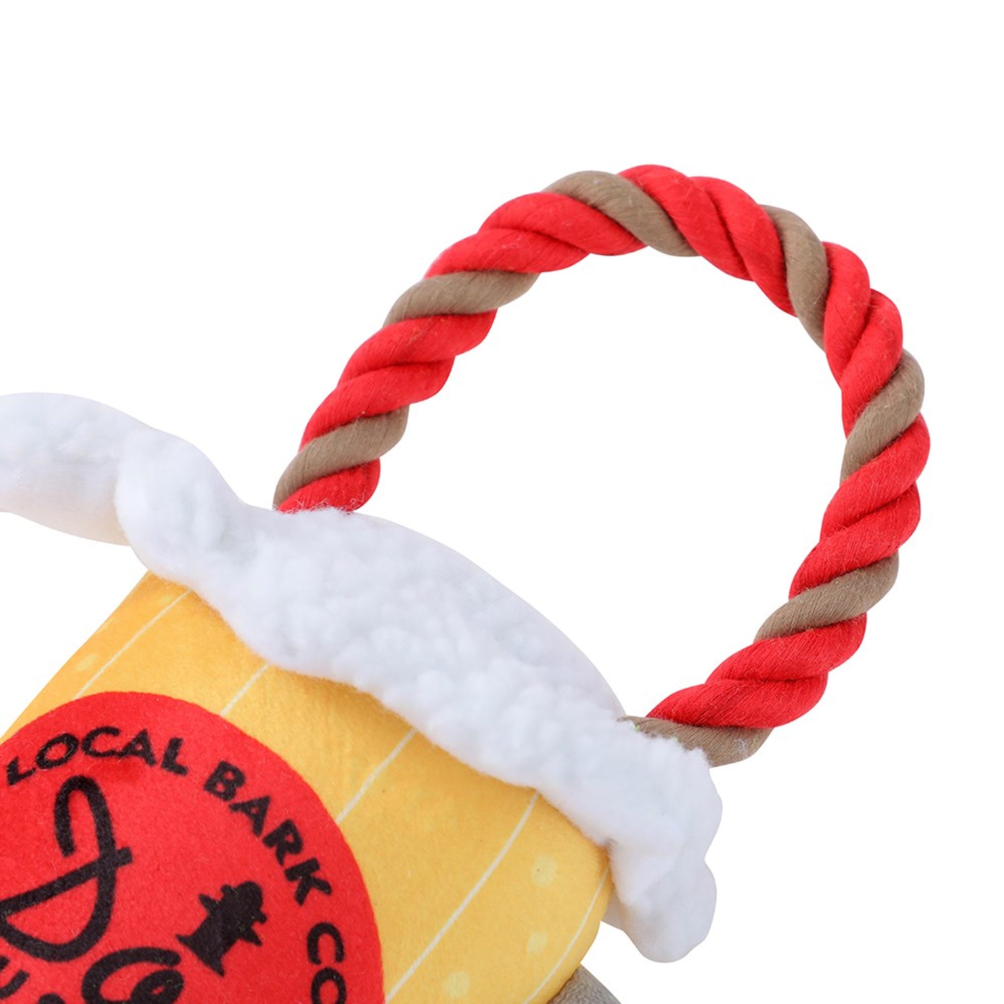 Paws & Claws Plush Food Tugger Dog Toy – 25cm (Assorted)