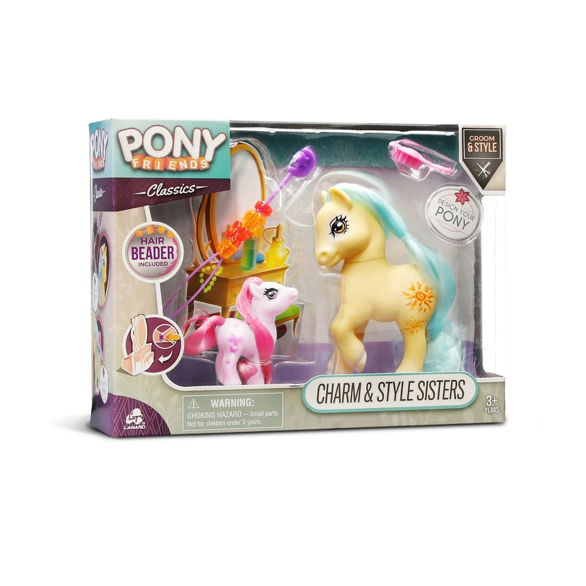 Pony Friends - Charm and Style Sisters Assorted