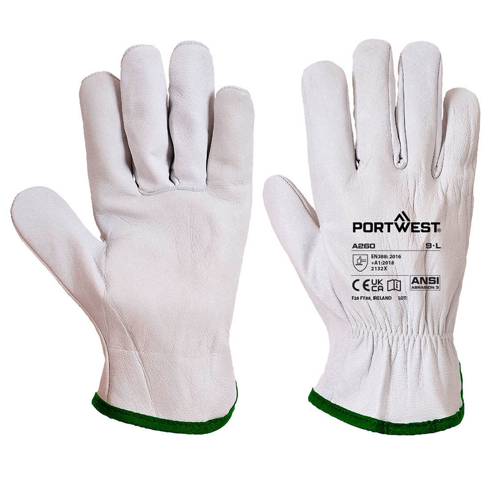 Portwest Oves Driver Grey Glove