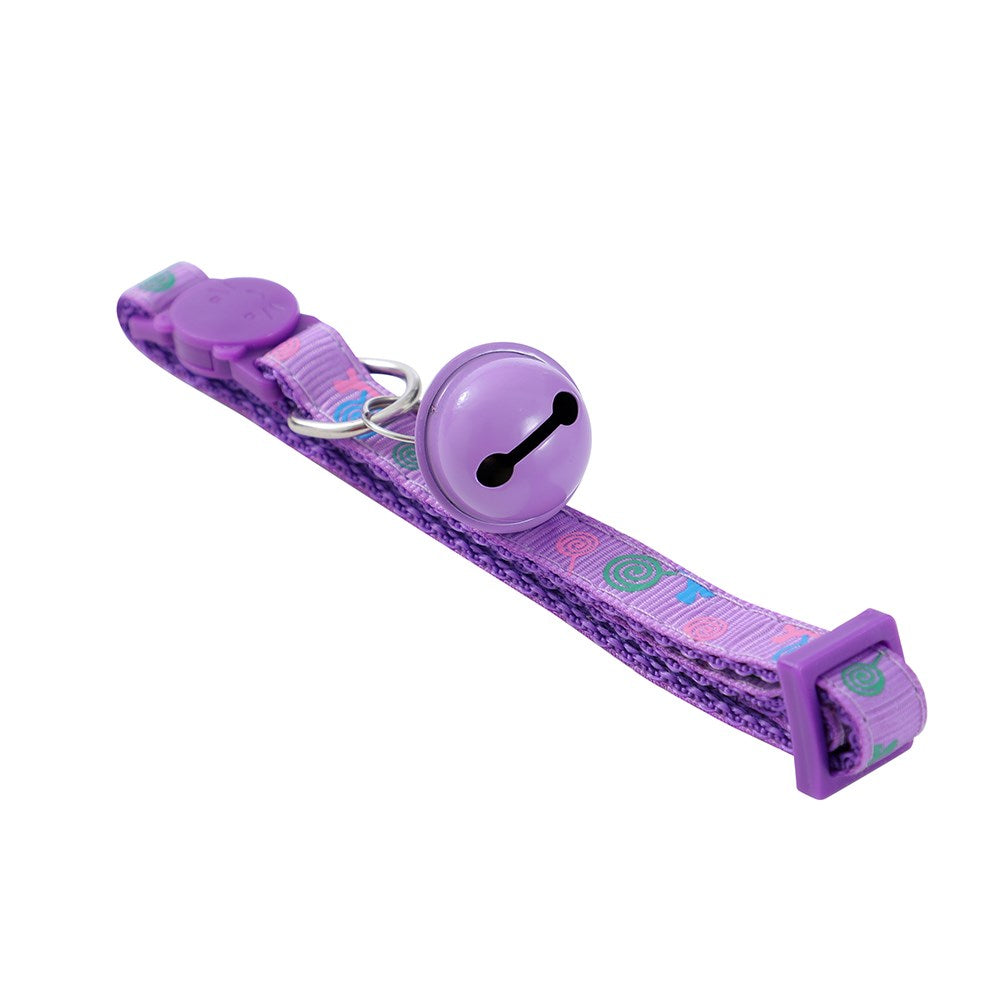 Pounce Breakway Cat Collar Lollipop Print