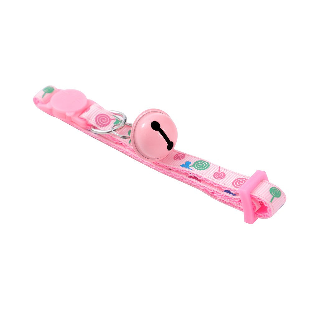 Pounce Breakway Cat Collar Lollipop Print