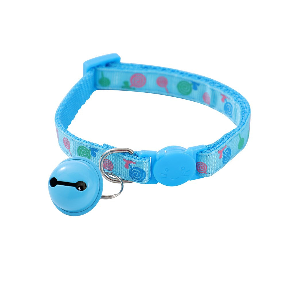 Pounce Breakway Cat Collar Lollipop Print