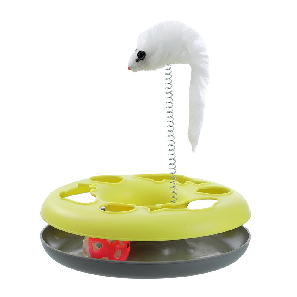 Pounce Cat Play Track Interactive Toy – 23.5 × 8cm (Assorted)