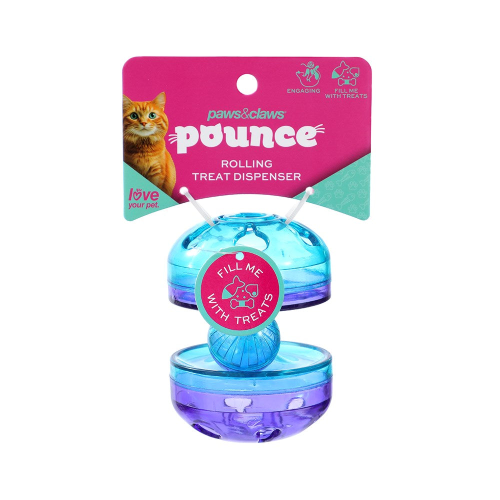 Pounce Cat Treat Roller 8x9x8cm