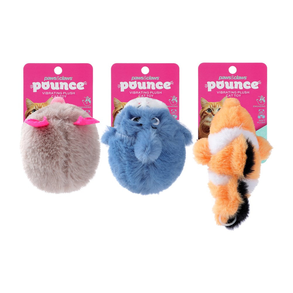 Pounce Chasey Vibrating Animal 12x8cm