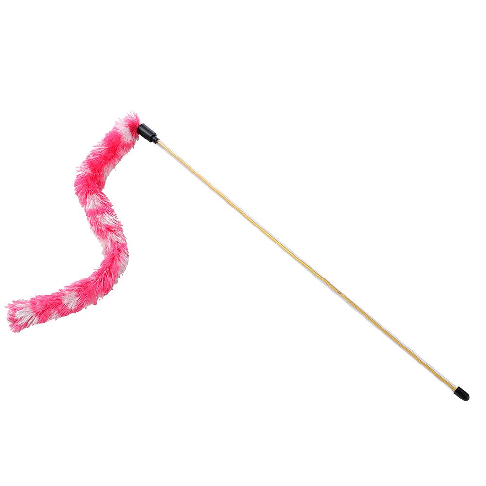 Pounce Fluffy Dangler Cat Toy – 50cm (Assorted Colours)