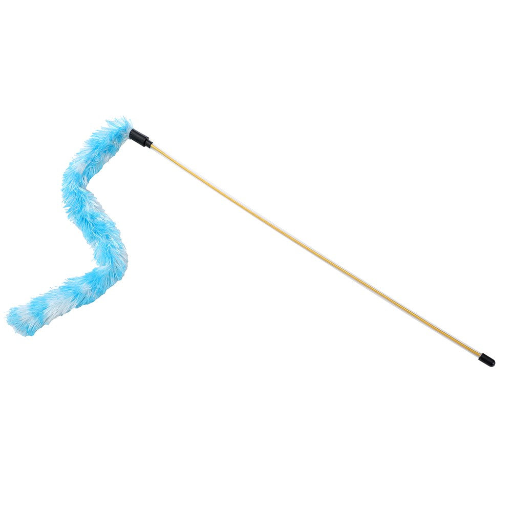 Pounce Fluffy Dangler Cat Toy – 50cm (Assorted Colours)