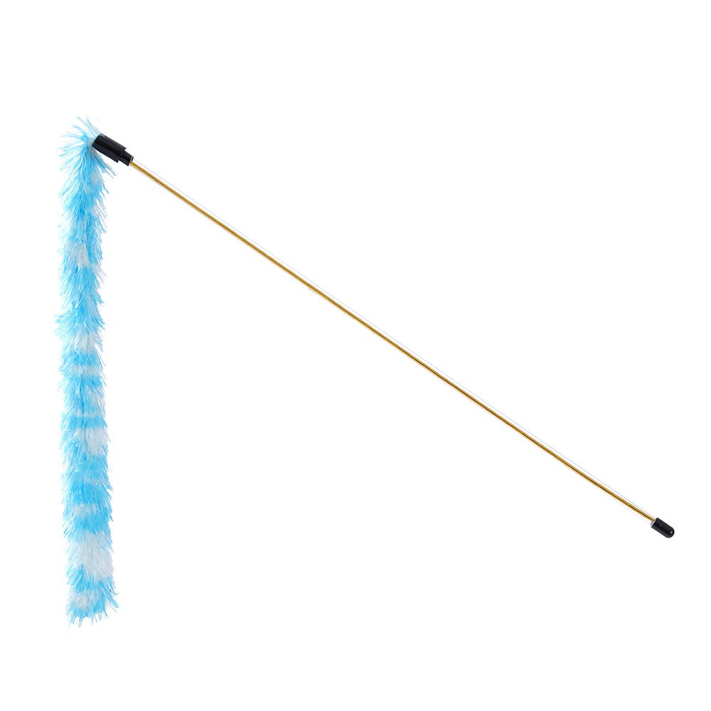 Pounce Fluffy Dangler Cat Toy – 50cm (Assorted Colours)