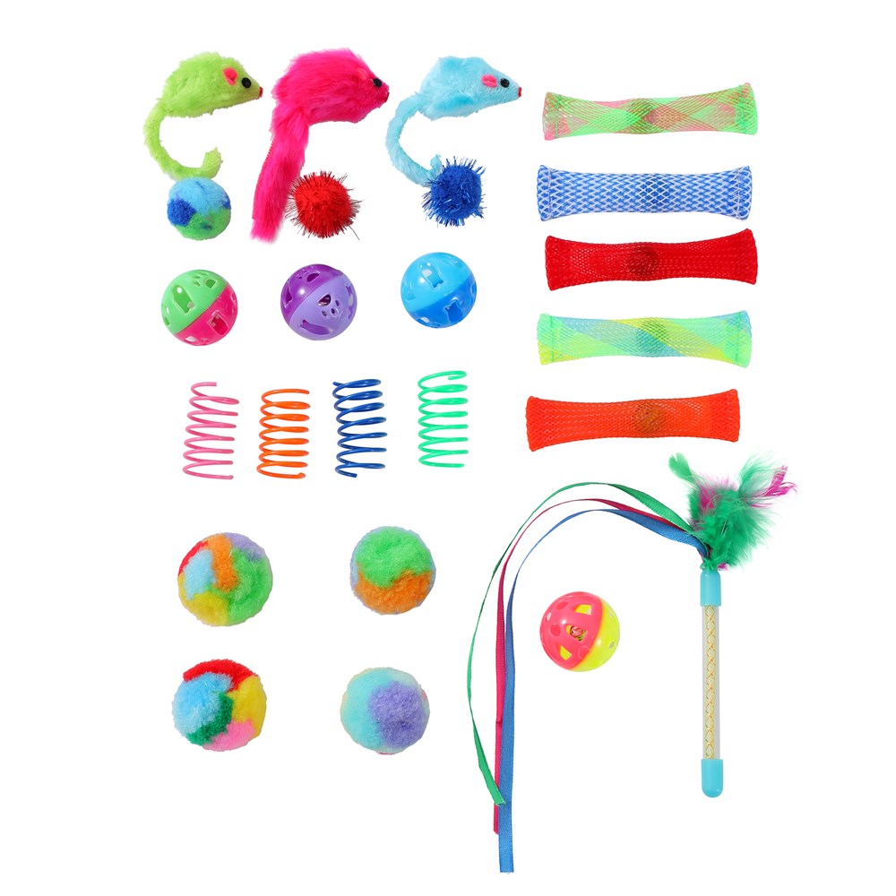 Pounce Mega Mix Cat Toys 24pk 23x15cm 73g