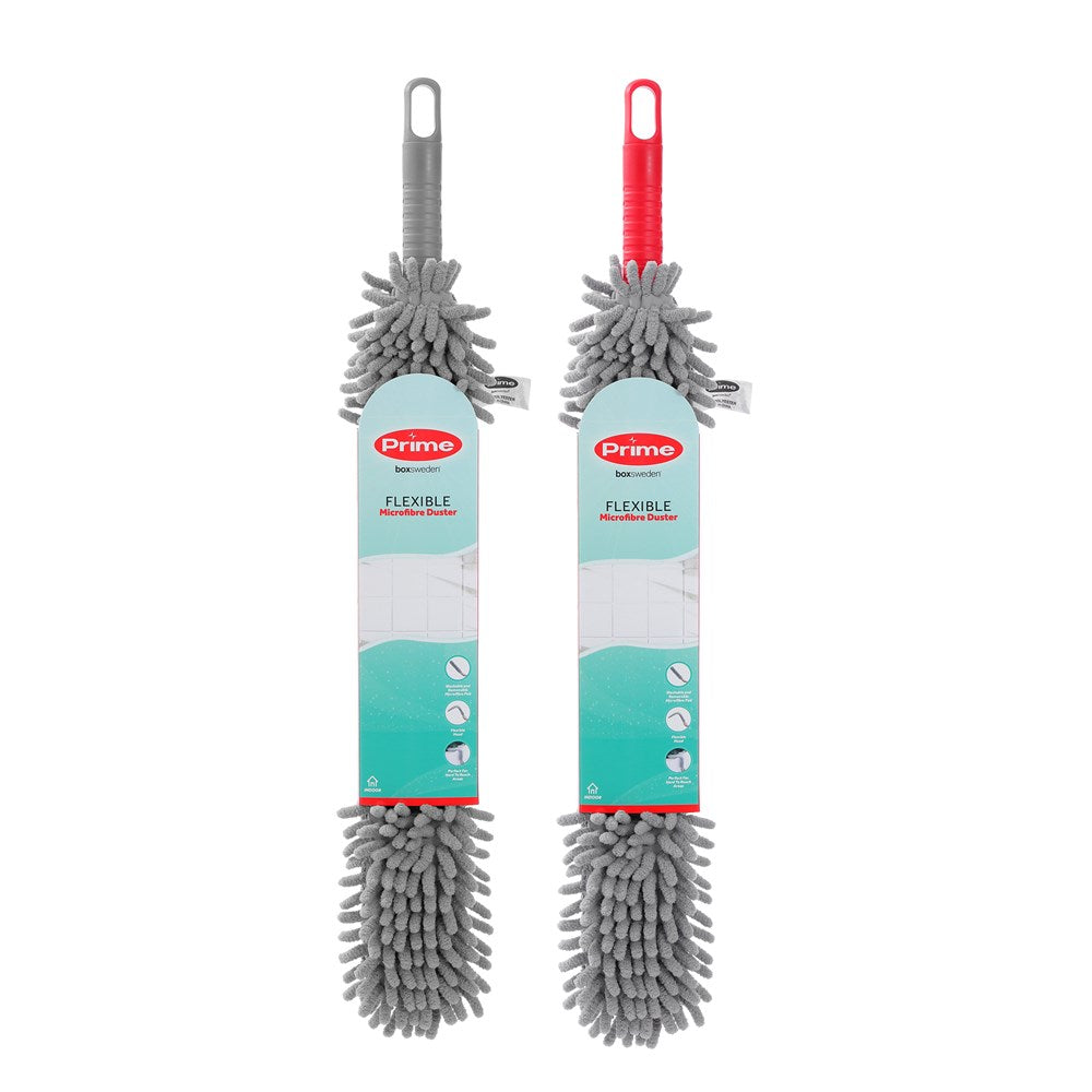 Prime Flexible Microfibre Duster – 57cm (Assorted Colours)