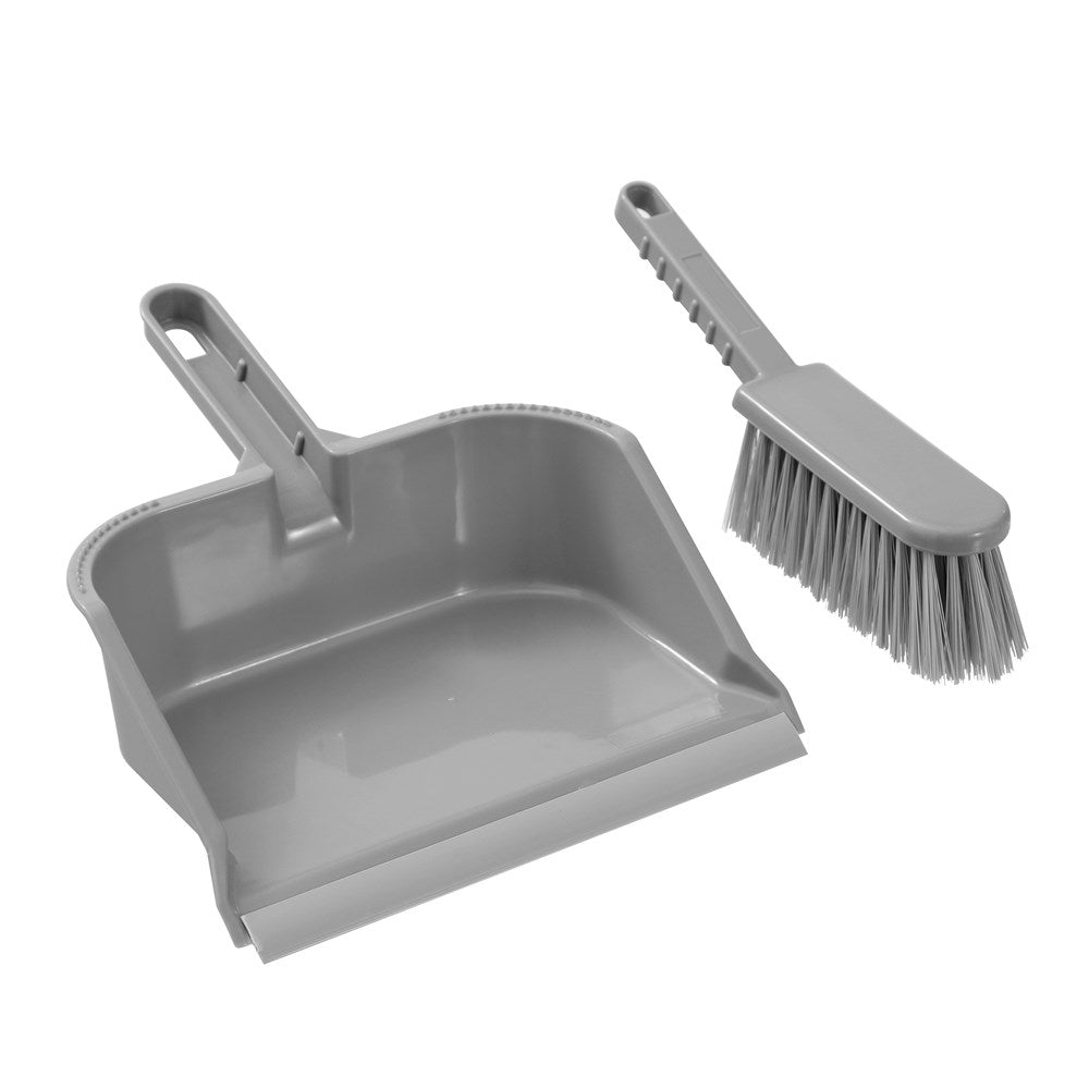 Prime Outdoor Dustpan & Brush Set – Assorted Colours