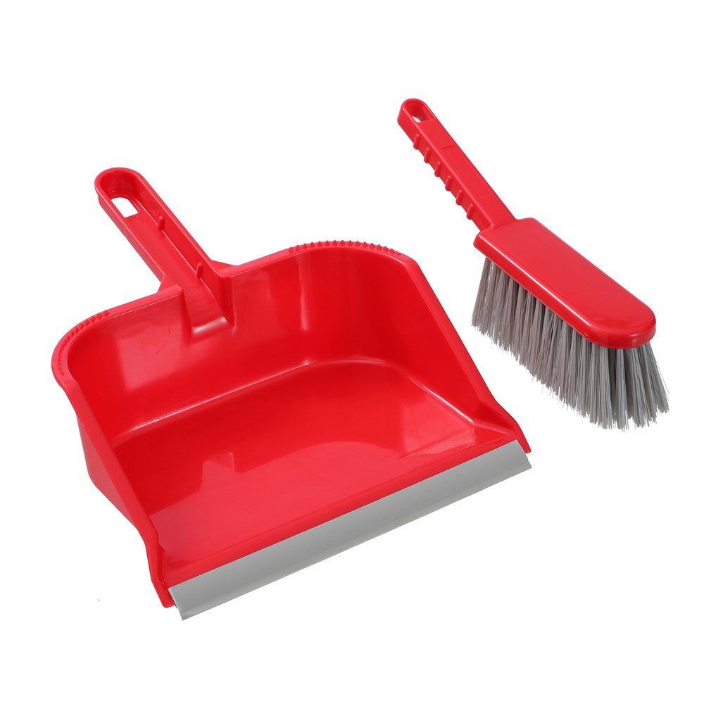 Prime Outdoor Dustpan & Brush Set – Assorted Colours
