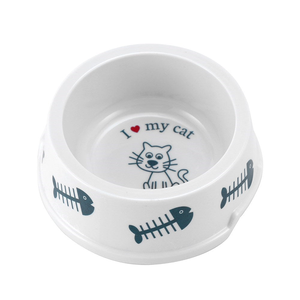 Printed Melamine Cat Bowl – 200ml (Assorted Designs)