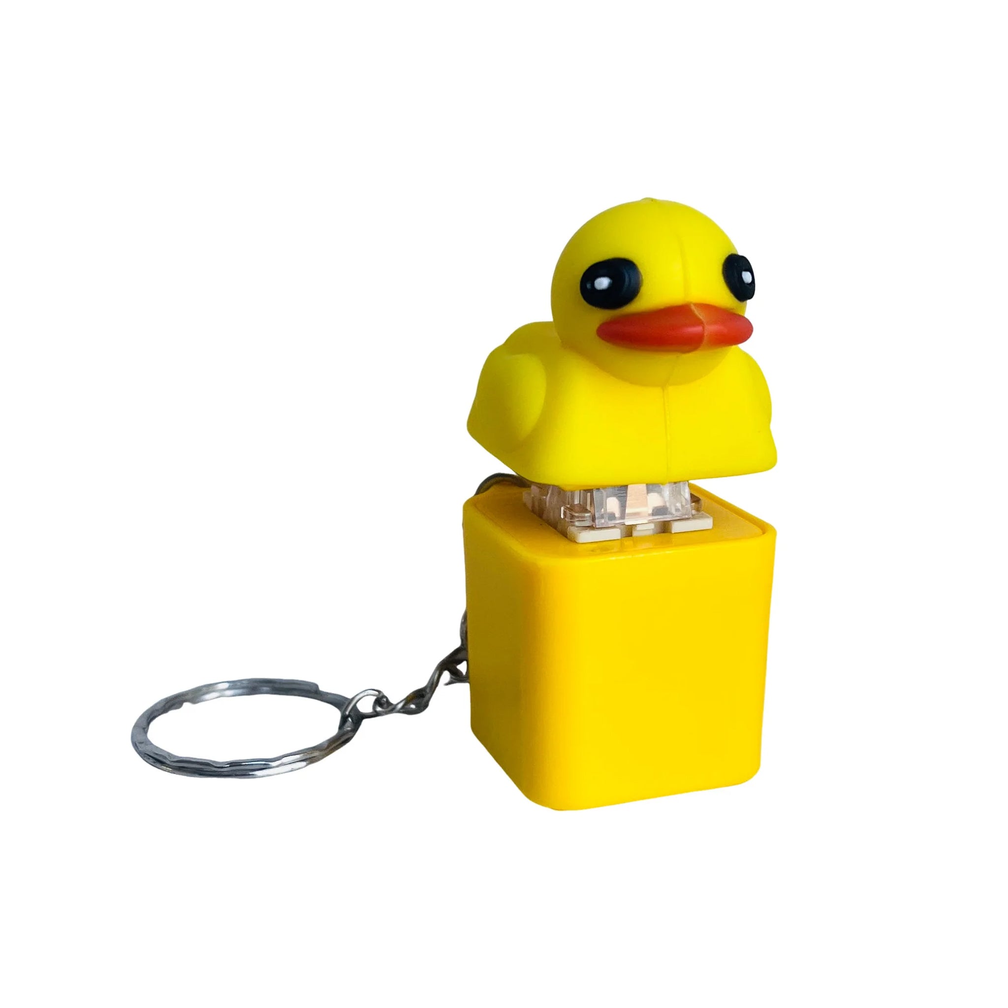 Quaking Duck Fidget Keychain