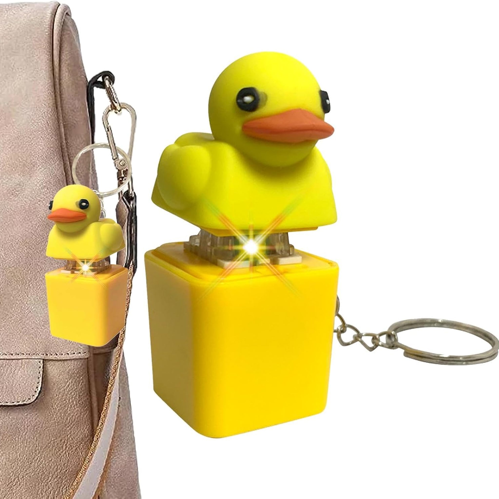Quaking Duck Fidget Keychain