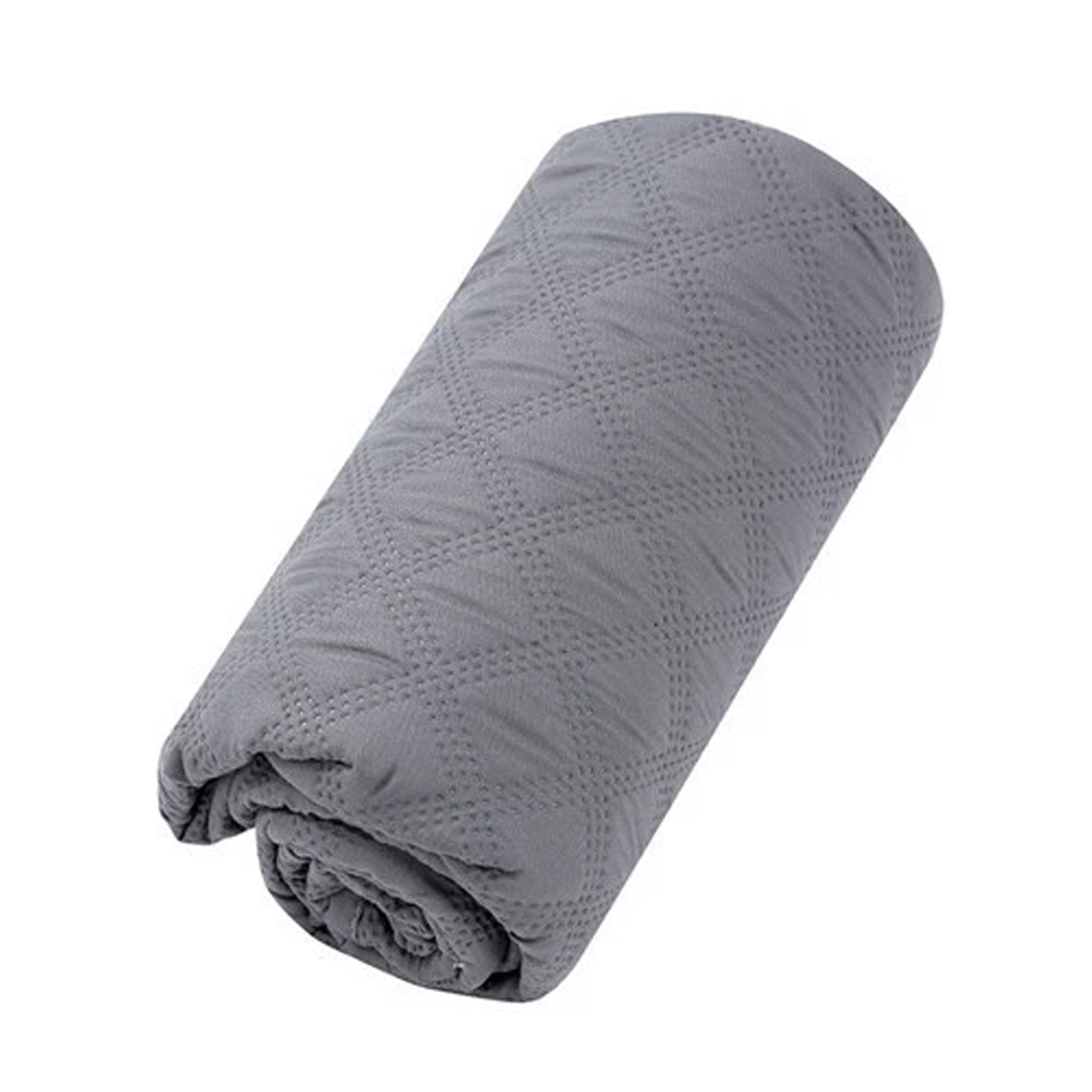 Quilted Pet Blanket – Grey (130 × 100cm)